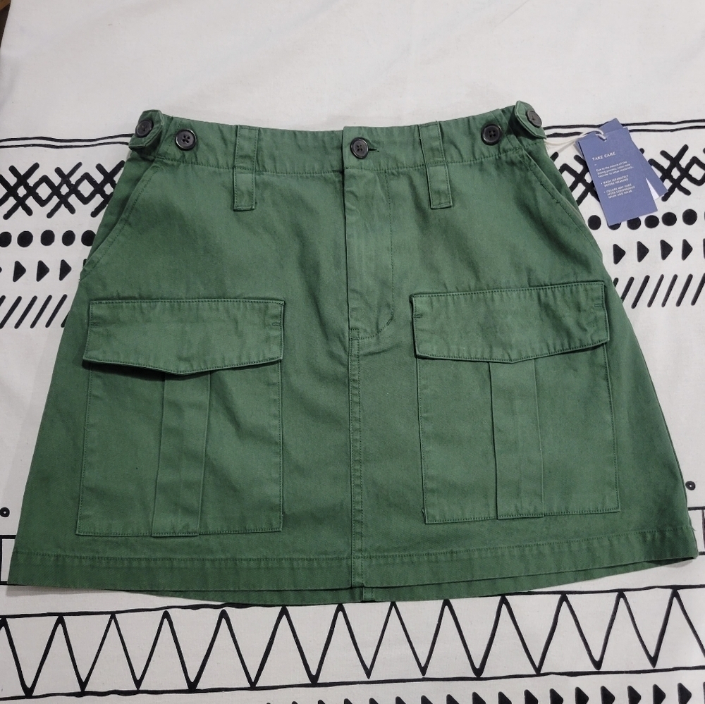 Universal Thread Women's Utility Mini A-line Skirt  Size 6 - Picture 2 of 9